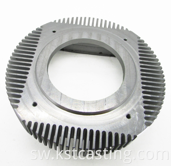 sand blasted aluminum die casting auto parts